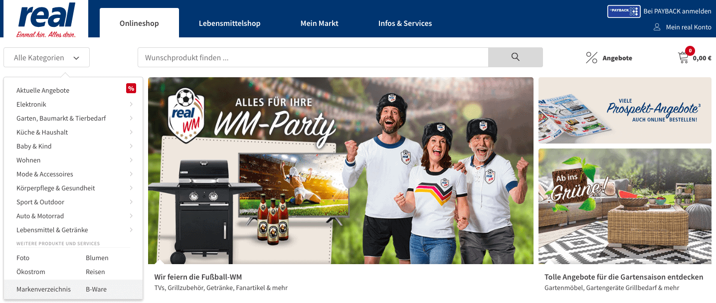 real marketplace in europa